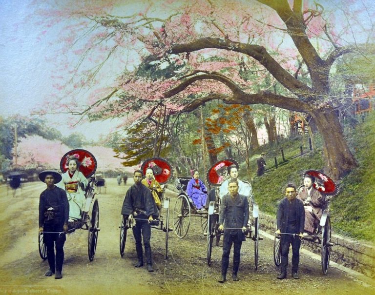 Japanese Hand-Tinted Photograph